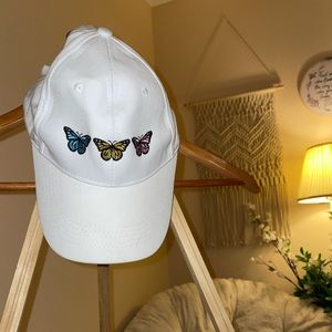 Butterfly baseball cap